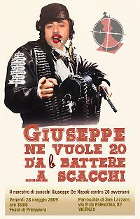 Simultanea di Giuseppe De Napoli il 28 maggio a San Lazzaro Simultanea di Giuseppe De Napoli il 28 maggio a San Lazzaro