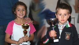  Livia Fusco, prima bambina; Alberto Visonà, primo Duevillese