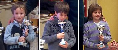 Altri campioni provinciali: Leonardo Scarsella (U8), Enrico Pieropan (U10), Camilla Consolaro (U12 femminile)