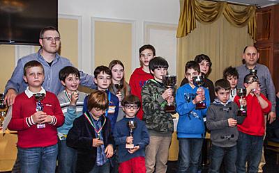 I premiati del torneo B