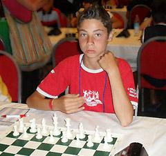 Marco Testolin: (fotografato al Campionato Italiano Under 12 di Palermo)