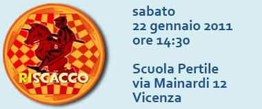22 gennaio all'Anconetta «Riscacco», terzo appuntamento del Trofeo Magnascacchi